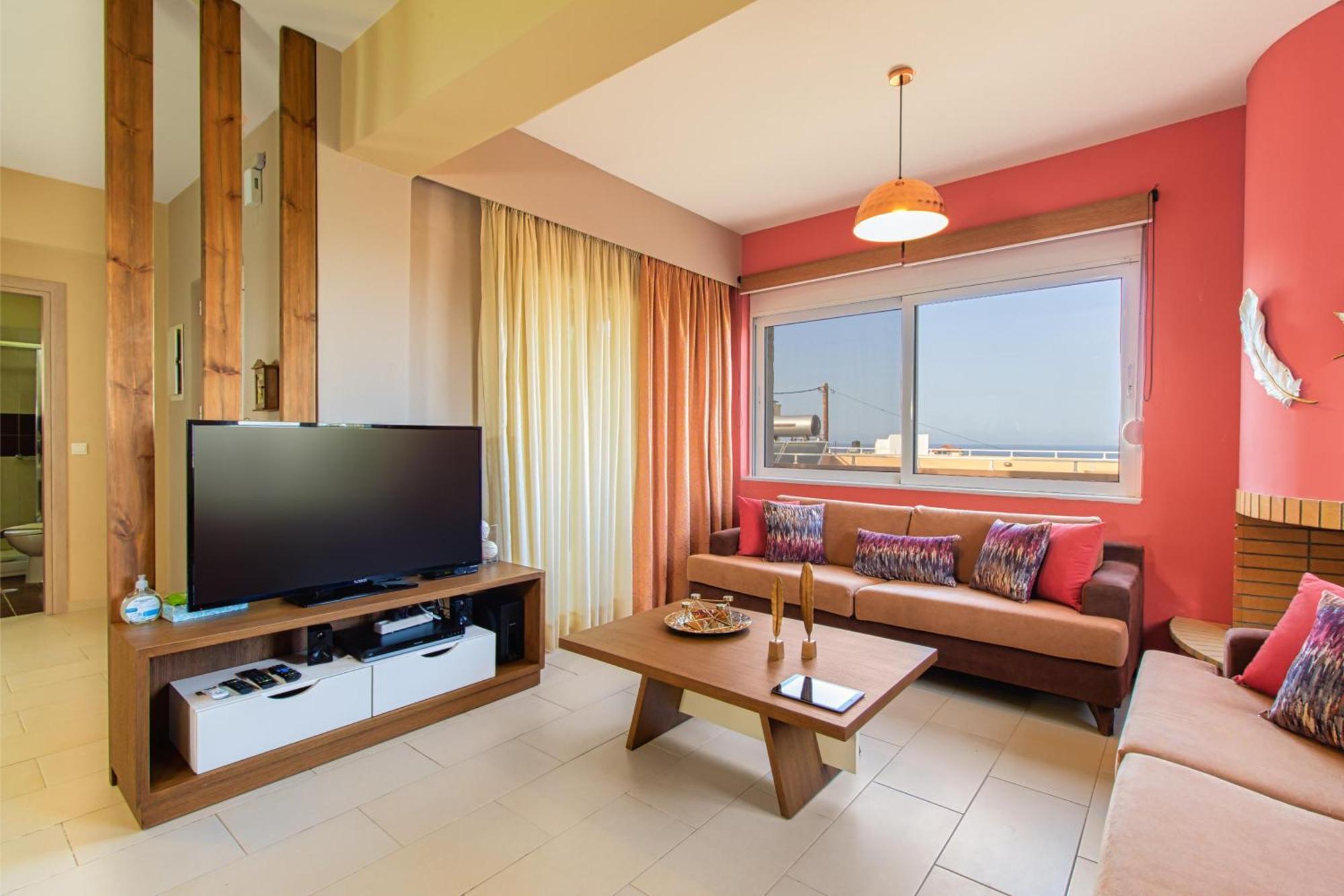 Theo Villas With Sea View Marathokefála Rom bilde